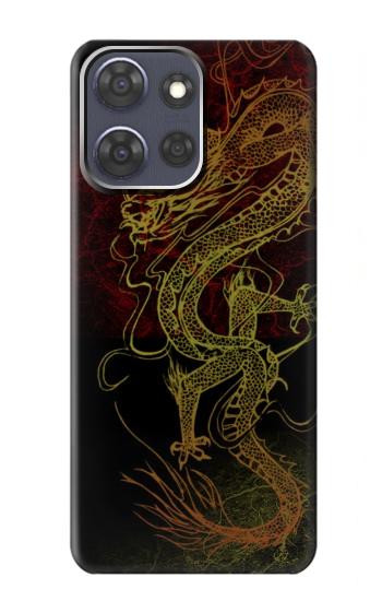 S0354 Dragon chinois Etui Coque Housse pour Motorola Moto G Power (2025,2026)