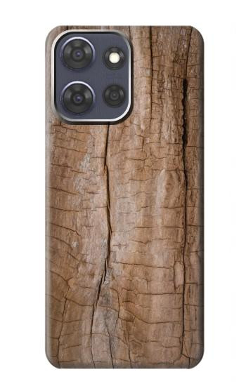 S0599 Bois imprimé graphique Etui Coque Housse pour Motorola Moto G Power (2025)