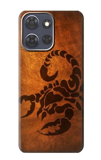 S0683 Scorpion Tatouage Etui Coque Housse pour Motorola Moto G Power (2025)