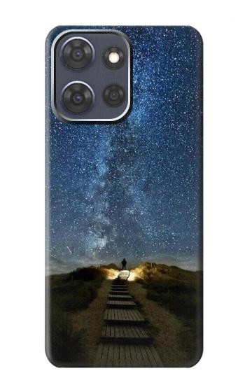 S0734 Stairway to Heaven Islande Etui Coque Housse pour Motorola Moto G Power (2025)