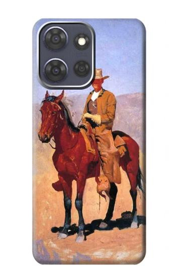S0772 Cowboy occidental Etui Coque Housse pour Motorola Moto G Power (2025)