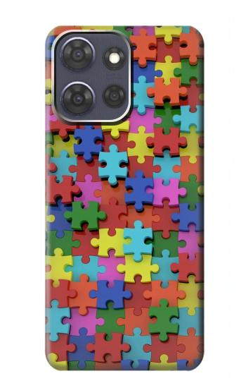 S0816 Puzzle Etui Coque Housse pour Motorola Moto G Power (2025)