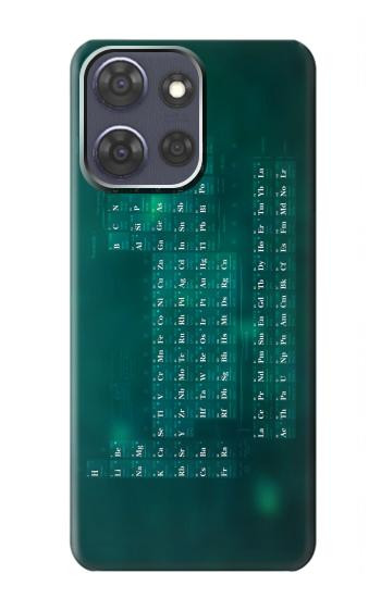 S0846 Chimie Tableau périodique Etui Coque Housse pour Motorola Moto G Power (2025)
