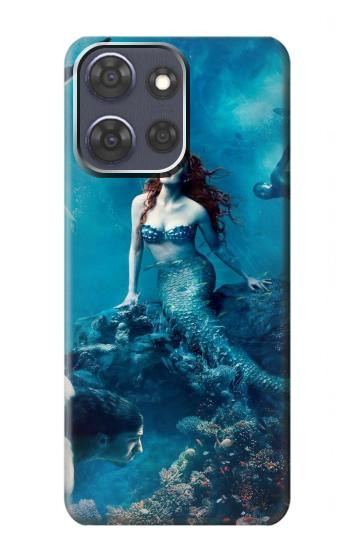 S0899 Sirène Etui Coque Housse pour Motorola Moto G Power (2025,2026)