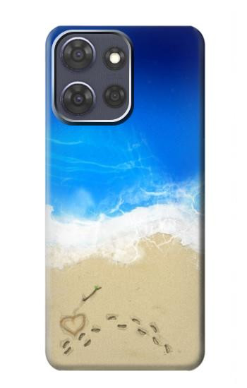 S0912 Plage Etui Coque Housse pour Motorola Moto G Power (2025)
