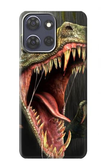 S0923 Dinosaur T-Rex Etui Coque Housse pour Motorola Moto G Power (2025)