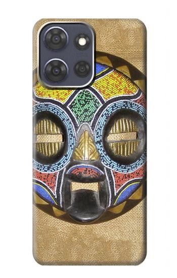 S0965 Masque africain Baluba Etui Coque Housse pour Motorola Moto G Power (2025)