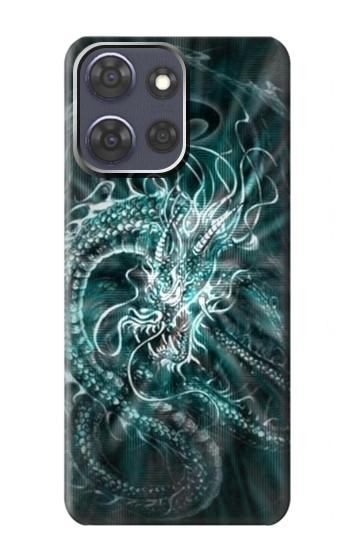 S1006 Numérique dragon chinois Etui Coque Housse pour Motorola Moto G Power (2025)