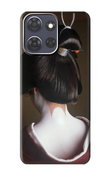 S1337 Japon Geisha Etui Coque Housse pour Motorola Moto G Power (2025)