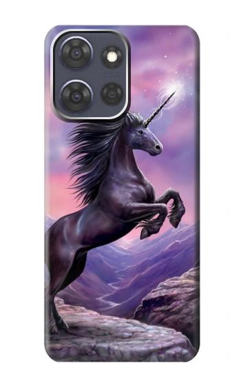 S1461 Licorne Fantaisie Cheval Etui Coque Housse pour Motorola Moto G Power (2025)