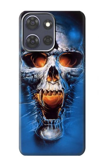 S1462 vampire crâne Etui Coque Housse pour Motorola Moto G Power (2025,2026)
