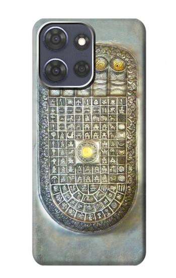 S1484 Bouddha empreinte Etui Coque Housse pour Motorola Moto G Power (2025)