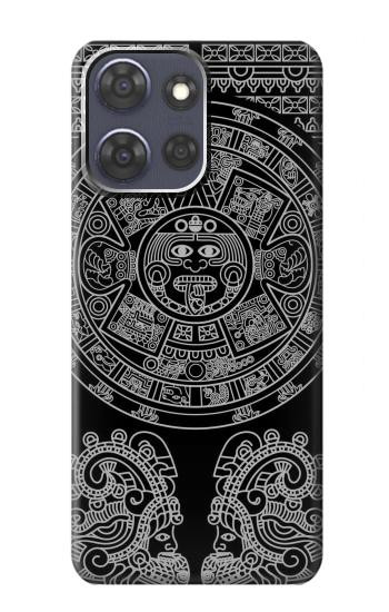 S1838 Motif maya Etui Coque Housse pour Motorola Moto G Power (2025)