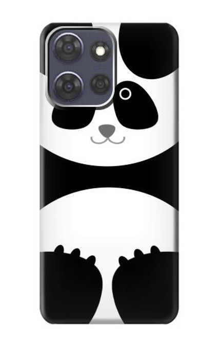S2085 Panda minimaliste Etui Coque Housse pour Motorola Moto G Power (2025)