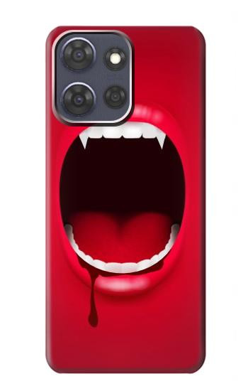S2103 vampire bouche Etui Coque Housse pour Motorola Moto G Power (2025,2026)