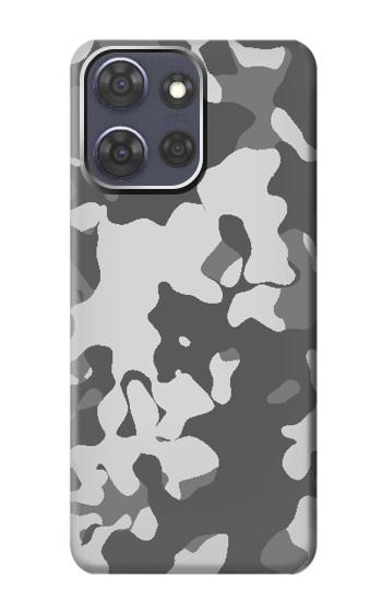 S2186 Gris Camo Camouflage Imprimé graphique Etui Coque Housse pour Motorola Moto G Power (2025,2026)