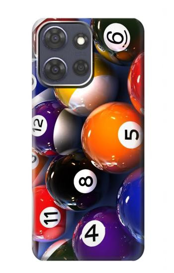 S2238 Billard Boule de billard Etui Coque Housse pour Motorola Moto G Power (2025)