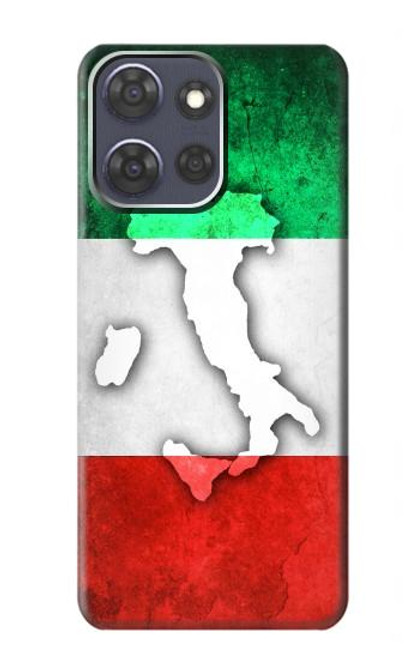 S2338 Italie Drapeau Etui Coque Housse pour Motorola Moto G Power (2025)