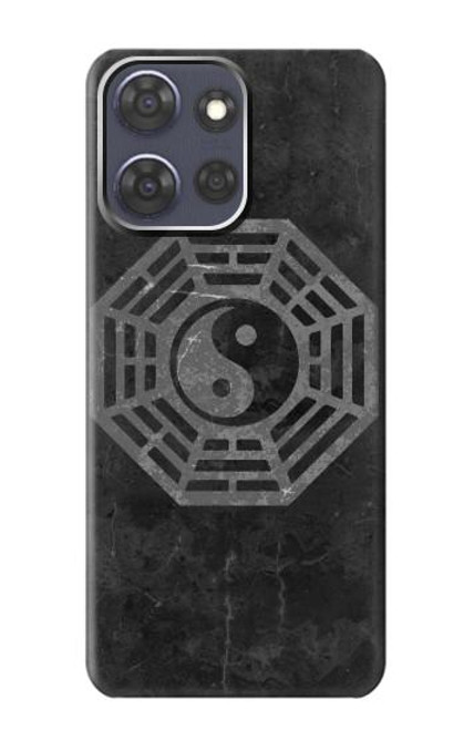 S2503 Tao Dharma Yin Yang Etui Coque Housse pour Motorola Moto G Power (2025)