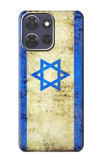 S2614 Israël Vieux Drapeau Etui Coque Housse pour Motorola Moto G Power (2025,2026)