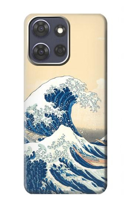 S2790 Hokusai Sous la vague au large de Kanagawa Etui Coque Housse pour Motorola Moto G Power (2025)