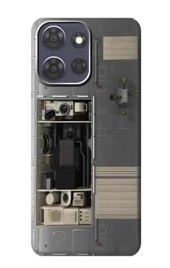 S2814 Vaisseau spatial Apollo Etui Coque Housse pour Motorola Moto G Power (2025,2026)