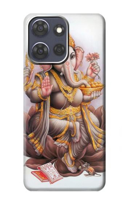 S2820 Dieu hindou Ganesha Ganapati Vinayaka Etui Coque Housse pour Motorola Moto G Power (2025)