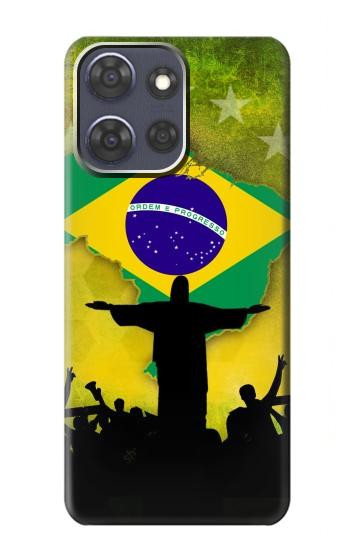 S2981 Brésil Football Football Etui Coque Housse pour Motorola Moto G Power (2025,2026)