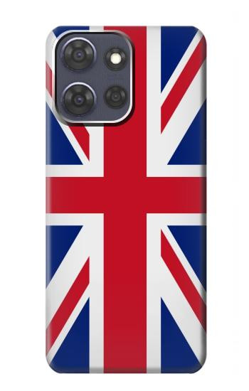 S3103 Drapeau du Royaume-Uni Etui Coque Housse pour Motorola Moto G Power (2025,2026)