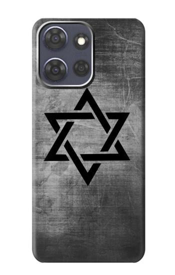 S3107 Judaïsme étoile de David Symbole Etui Coque Housse pour Motorola Moto G Power (2025,2026)