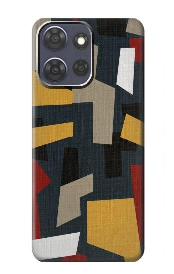 S3386 Résumé Tissu Texture Etui Coque Housse pour Motorola Moto G Power (2025,2026)