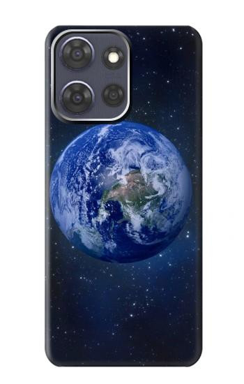 S3430 Bleu planète Etui Coque Housse pour Motorola Moto G Power (2025,2026)
