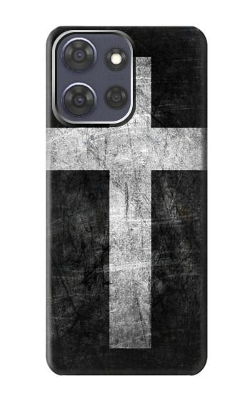 S3491 Croix chrétienne Etui Coque Housse pour Motorola Moto G Power (2025,2026)