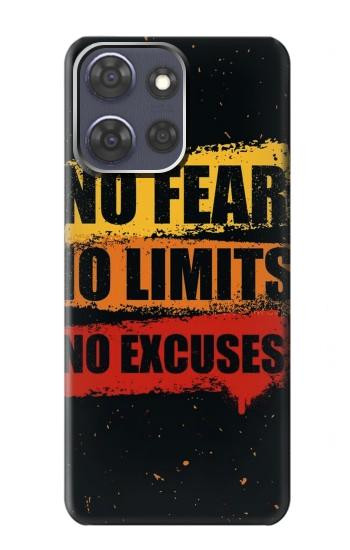 S3492 Sans Peur Limités D'excuses Etui Coque Housse pour Motorola Moto G Power (2025,2026)