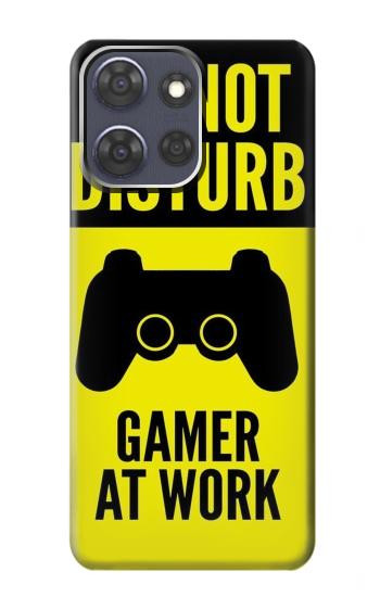 S3515 Travail de joueur Etui Coque Housse pour Motorola Moto G Power (2025,2026)