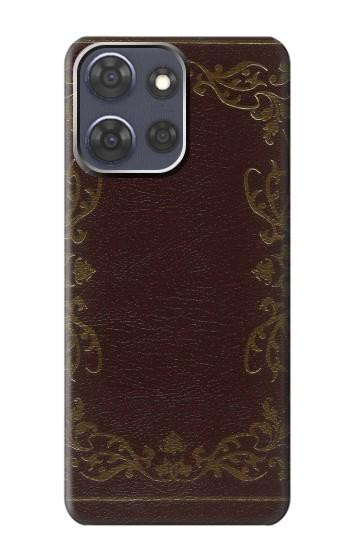 S3553 Couverture Livre millésimé Etui Coque Housse pour Motorola Moto G Power (2025,2026)