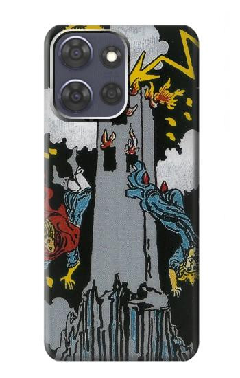 S3745 Carte de tarot la tour Etui Coque Housse pour Motorola Moto G Power (2025,2026)