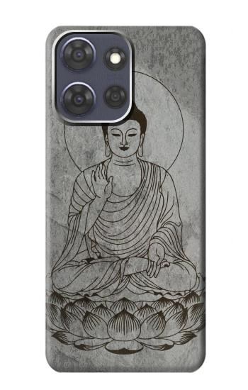 S3873 Dessin au trait Bouddha Etui Coque Housse pour Motorola Moto G Power (2025,2026)