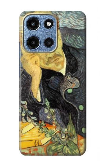S0212 Van Gogh Portrait du Dr Gachet Etui Coque Housse pour Motorola Moto G 5G (2025)