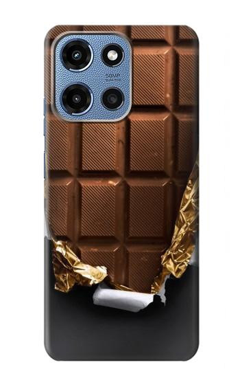 S0270 chocolat Etui Coque Housse pour Motorola Moto G 5G (2025)