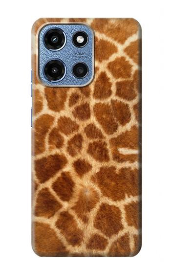 S0422 girafe Peau Etui Coque Housse pour Motorola Moto G 5G (2025)