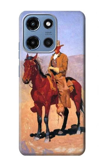 S0772 Cowboy occidental Etui Coque Housse pour Motorola Moto G 5G (2025)