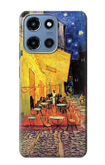 S0929 Van Gogh Café Terrasse Etui Coque Housse pour Motorola Moto G 5G (2025)
