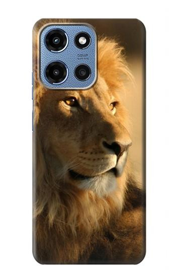 S1046 Le Roi Lion de la forêt Etui Coque Housse pour Motorola Moto G 5G (2025)