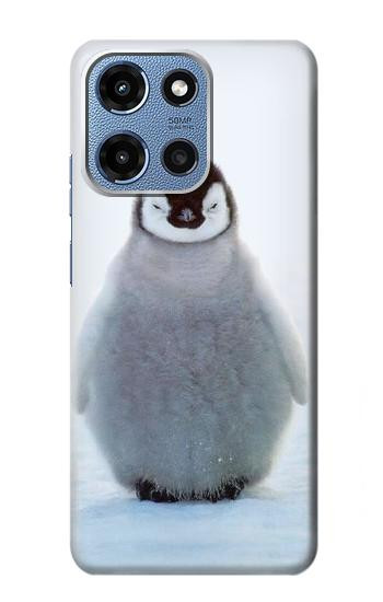 S1075 manchot Etui Coque Housse pour Motorola Moto G 5G (2025)