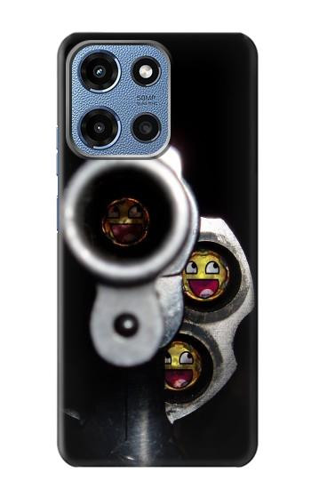 S1109 sourire pistolet Etui Coque Housse pour Motorola Moto G 5G (2025)