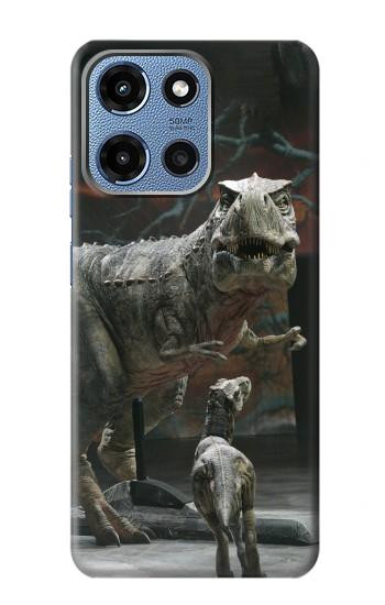 S1288 Dinosaur T Rex Etui Coque Housse pour Motorola Moto G 5G (2025)