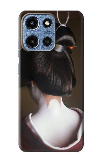 S1337 Japon Geisha Etui Coque Housse pour Motorola Moto G 5G (2025)