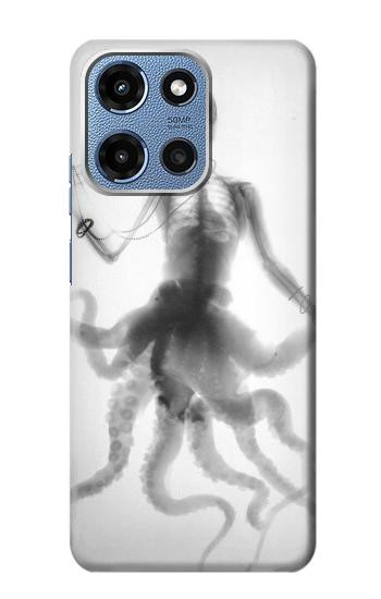 S1432 Crâne Poulpe X-ray Etui Coque Housse pour Motorola Moto G 5G (2025)