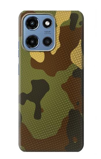 S1602 Camo Camouflage Imprimé graphique Etui Coque Housse pour Motorola Moto G 5G (2025)